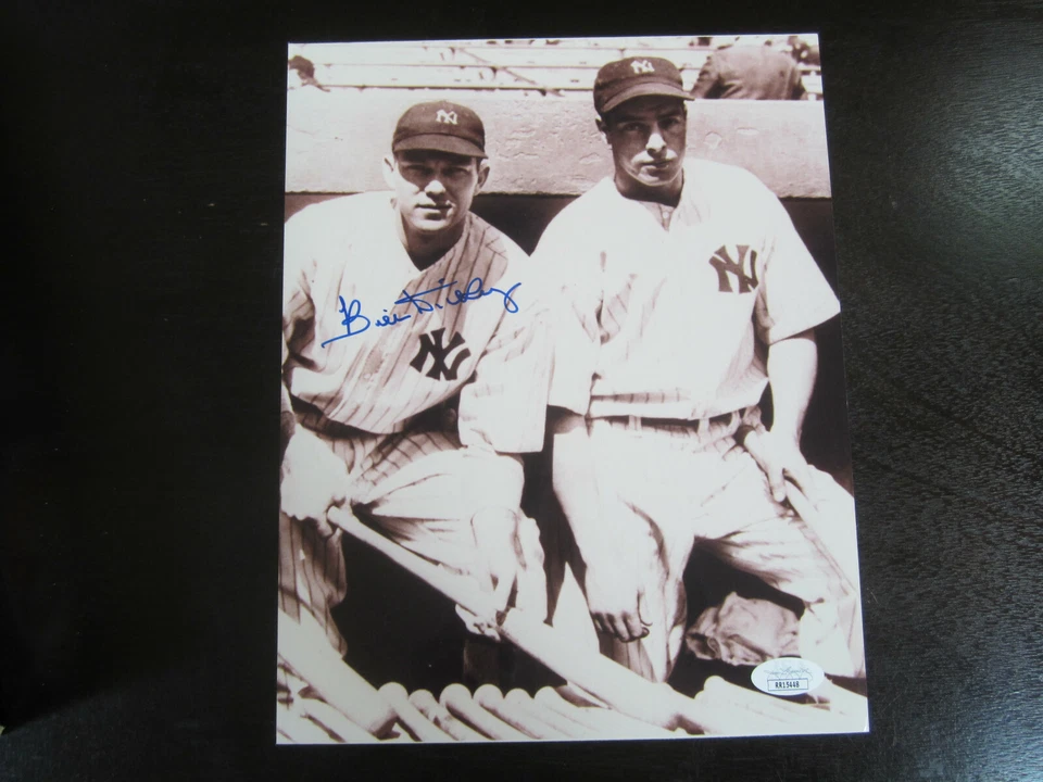 Bill Dickey Autograph Signed 8 X 10 Photo New York Yankees JSA  - Image 1 of 1