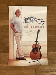 Justin Hayward The Moody Blues signed handsigniert Spirits of the Western Sky Vintage - Bild 1 von 9