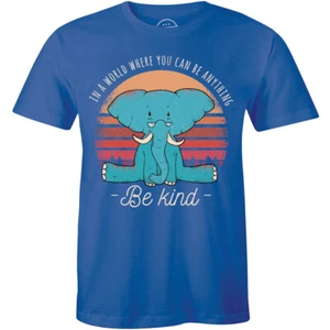 In A World Where You Can Be Anything Be Kind - inspirational quote Men's T-shirt - Picture 1 of 4