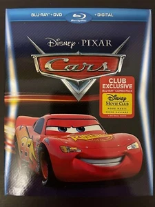 Disney Pixar Cars [Blu ray + DVD] w/Slip No Digital - Picture 1 of 2