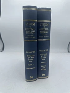 System der Augenheilkunde Band VIII Teil 1 & 2 Hornhaut & Lederhaut / Bindehaut - Bild 1 von 3
