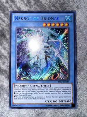 Yugioh Nekroz of Brionac THSF-EN014 the Secret Forces Unlimited - Image 1 of 2