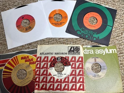 BOB DYLAN THE BAND JOAN BAEZ HOLLIES + more 60's 70's rock garage pop vinyl - Image 1 of 4