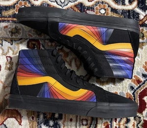 Vans Sk8-Hi Reissue Refract schwarz & mehrfarbig Skateschuhe Herren Größe 11,5 - Bild 1 von 7