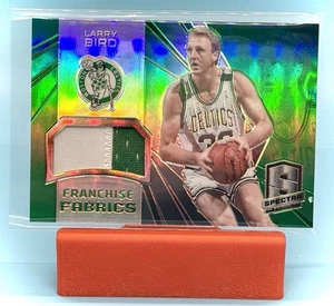 2014 Spectra Larry Vogel Franchise Stoffe #FRA-LB grün /5 - Bild 1 von 3