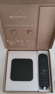 NEW Sky Stream Puck IP061 Black with Remote, Power Supply, HDMI Cable Multi-Room - Picture 1 of 8