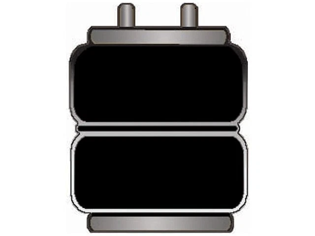 Mola auxiliar de ar de suspensão dianteira 14JSND12 para F-250 HD F250 Super Duty F350 - Imagem 1 de 2