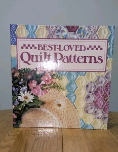 Best Loved Quilt Patterns Ring Binder Book 1991 Oxmoor House Templates VTG - Picture 1 of 8