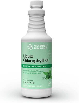 Nature's Sunshine Liquid Chlorophyll - Immunity Support, Detox & Clean - Image 1 of 4