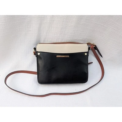 Bolso Bandolera Aldo Para Mujer Bloque de Color Cartera Cuero Sintético Crema Negro Marrón Foto 1 de 4