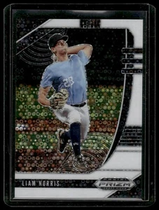 2020 Panini Prizm Draft Picks White Donut Circles Liam Norris #PDP90 #/50 - Picture 1 of 2