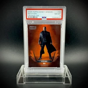 Nick Fury #98 Orange Foil (09/25) • Marvel • 2025 Topps Disney Genesis - Picture 1 of 2