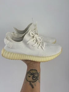 Adidas Yeezy Boost 350, White, Size US 8 UK 7.5 EUR 41, Preloved Condition - Picture 1 of 10
