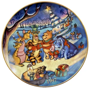 Plato de coleccionista Disney Winnie the Pooh's SEASON OF SONG 1997 - Imagen 1 de 3