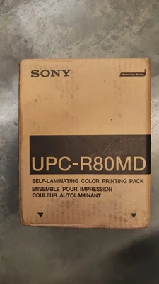Original SONY UPC-R80MD A4 Self Laminating Color Printing Pack - VAT included - image 1 of 4