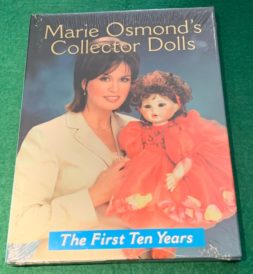 Marie Osmond's Collector Dolls The First Ten Years HC DJ Sealed Foto 1 de 4