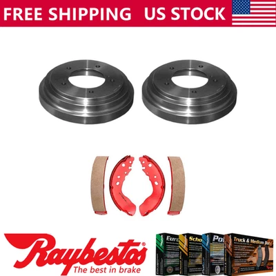Kit traseiro tambores de freio e sapatas de freio para 1998 Chevrolet Tracker - Raybestos - Imagem 1 de 4