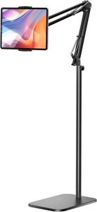 Tablet Floor Stand, 360° Rotatable Holder for iPad/iPhone/Kindle, 4.7"-12.9" Dev - Picture 1 of 23