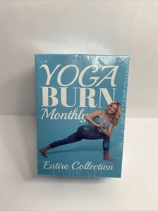 YOGA BURN MONTHLY The Entire Collection Box Set MONTS 1 2 3 4 5 6 DVD NEW/SEALED - Bild 1 von 4