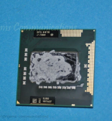 Intel Core i7-740QM 1.73GHz Quad Core Laptop CPU for TOSHIBA X500-14W X500-148 - Image 1 of 3