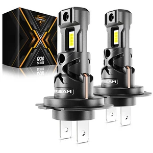 AUXBEAM H7 LED Headlight Bulbs High / Low Beam Super Bright 16000LM Cool White - Picture 1 of 12