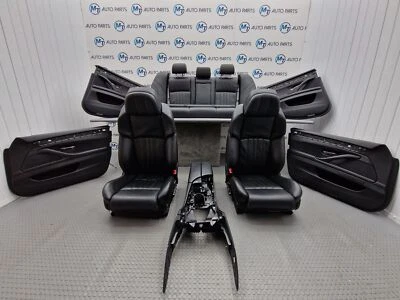 BMW 5 SERIES M5 LCI SEATS AND DOOR CARDS SET MERINO BLACK F10 - Image 1 of 4