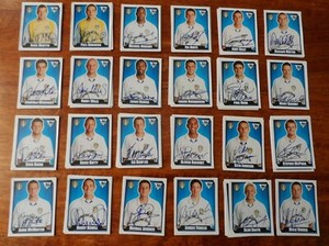 MERLIN F.A. PREMIER LEAGUE 2003 - LEEDS UNITED - PLAYER STICKERS