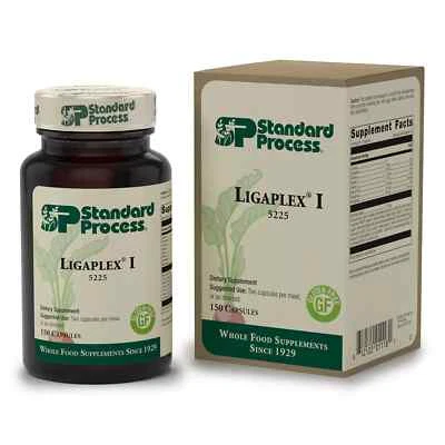 Suplemento alimenticio integral Standard Process Ligaplex I, manganeso, 150 cápsulas Foto 1 de 4