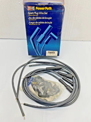 Juego de cables de bujía Power Path Champion de 7 mm para tractor de 4 cilindros Deere, Allis... Foto 1 de 4