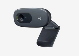 Logitech C310 HD Webcam, 720p, Black, Factory Sealed - Picture 1 of 2