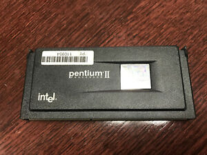 INTEL PENTIUM II SLOT-1 CPU SL2HD 80522PX233512 233MHz MMX CPU NO HEATSINK