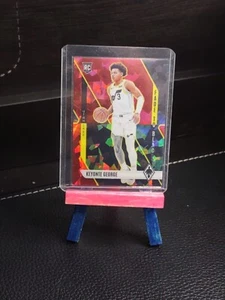 2023-24 Panini Phoenix - Fade to Black Red Ice #17 Keyonte George (RC) - Picture 1 of 2