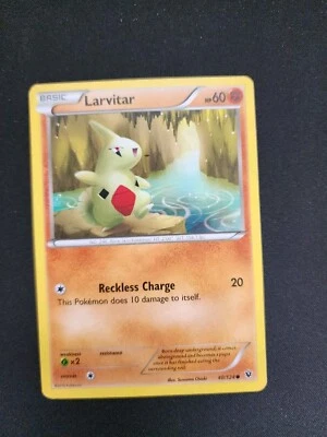 Larvitar 40/124 Common - Pokemon XY Fates Collide Card - Image 1 of 2