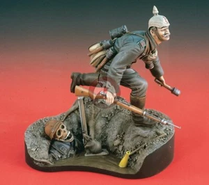 Viñeta Verlinden 120 mm (1/16) "Todo tranquilo en el frente occidental" Primera Guerra Mundial con base 1925 - Imagen 1 de 1
