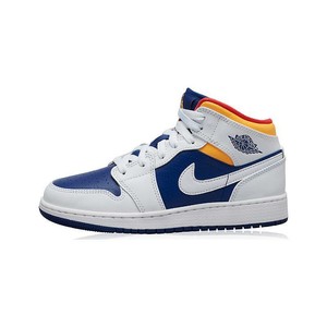 Las mejores ofertas en Jordan 1 Mid Blanco Profundo azul real | eBay