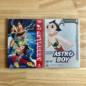 ASTRO BOY Original 80s TV Series Volume 2 & 4 DVD lot Anime Region 4 R4 ASTROBOY - Bild 1 von 6