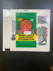 1987-88 FLEER NBA BASKETBALL WAX  WRAPPER (JORDAN 2ND YEAR) LOT of 14