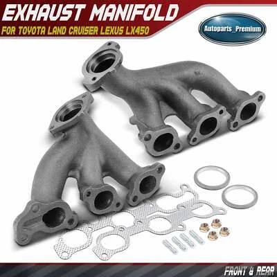 Colector de escape delantero y trasero con kit de junta para Toyota Land Cruiser Lexus LX450 Foto 1 de 4