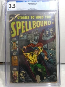 Spellbound #19 1954 Atlas Comics CGC 3.5 Precode Horror Bill Everett - Picture 1 of 2