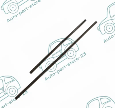 PAR GENUÍNO NOVO LIMPADOR FRONTAL INSERÇÕES DE BORRACHA PARA 2016-2024 MAZDA MX-5/MX-5 MIATA - Imagem 1 de 3