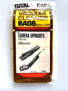 Vacuum Cleaner Bags by Total Care Fits Eureka Upright Style F & G -Pack of 2 Bag - Picture 1 of 2