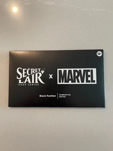 MTG Secret Lair x Marvel's Black Panther Foil Edition In Hand - Picture 1 of 1
