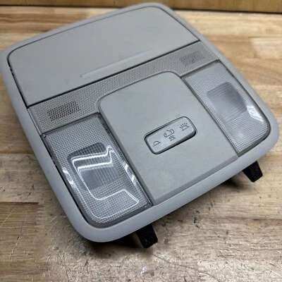 💎 2019-2023 Kia Forte Gray Overhead Console Dome Reading Light Map Lamp OEM Foto 1 de 4