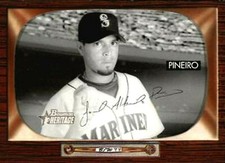 2004 Bowman Heritage Black and White #115 Joel Pineiro Seattle Mariners