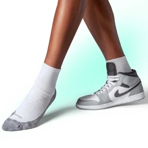 ComFits Men's Compression AQUA-X AERODRI Quarter Crew Socks - 1 Pair - Picture 1 of 14