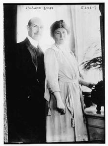 J.W. Algeo,wife,couples,spouses,men,women,families,portraits,Bain News Service - Picture 1 of 1
