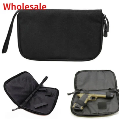 Wholesale Tactical Portable Handgun Pistol Carry Bag Military Holster Gun Case - Image 1 of 4