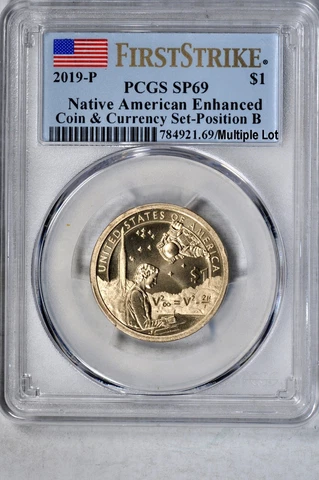 2019-P SAC$1 First Strike Mary Ross Native American Dollar PCGS SP69 K14540 Cover