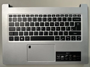 Genuine Acer Aspire 5 A514-52 Palmrest Uk Keyboard Touchpad - Silver - Afbeelding 1 van 8