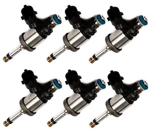 Set of 6 Fuel Injectors Kit ACDelco For Buick Allure 2010 LaCrosse 10-11 FWD - Picture 1 of 1